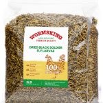WORMSKING Dried Black Soldier Fly Larvae